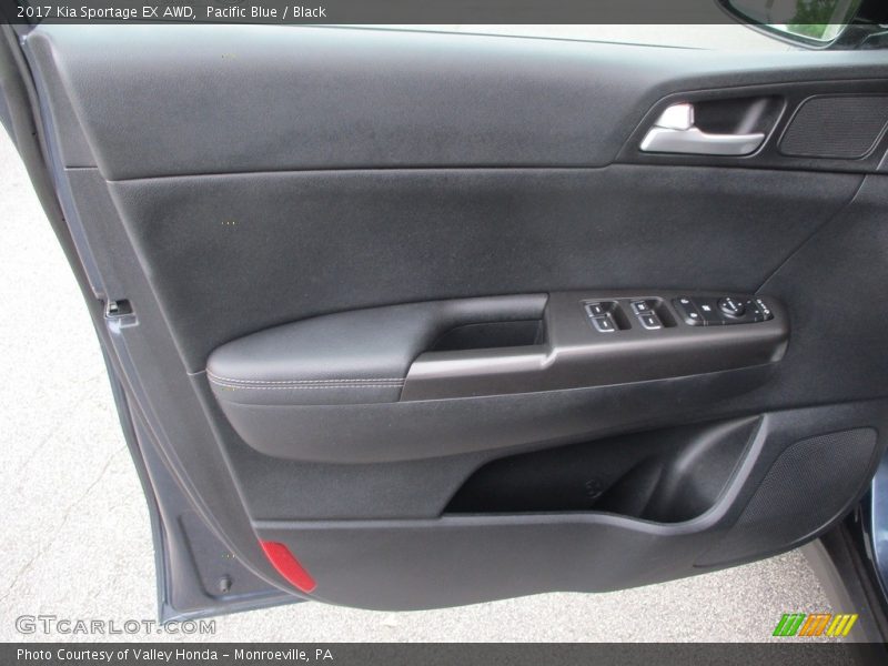 Pacific Blue / Black 2017 Kia Sportage EX AWD