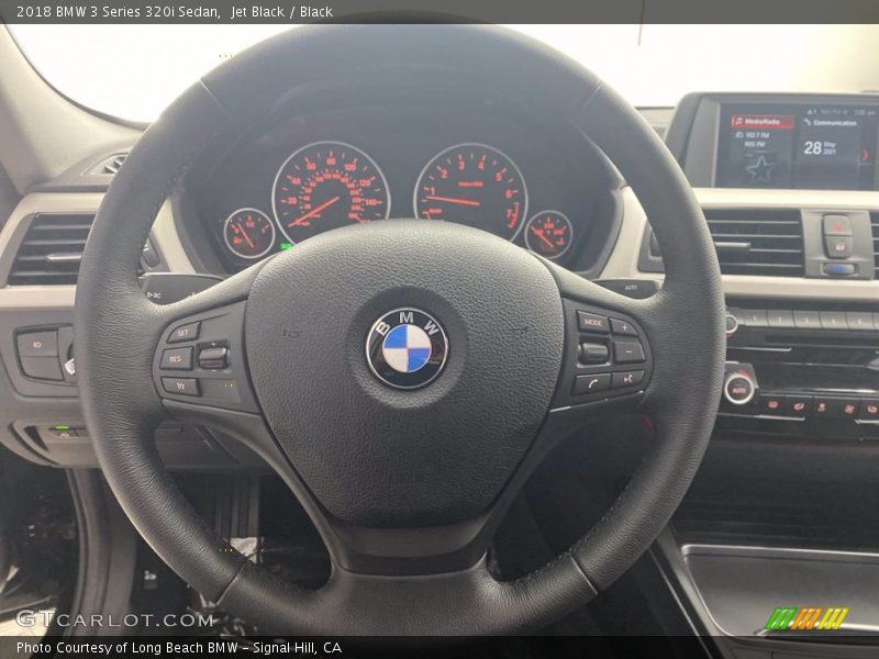 Jet Black / Black 2018 BMW 3 Series 320i Sedan