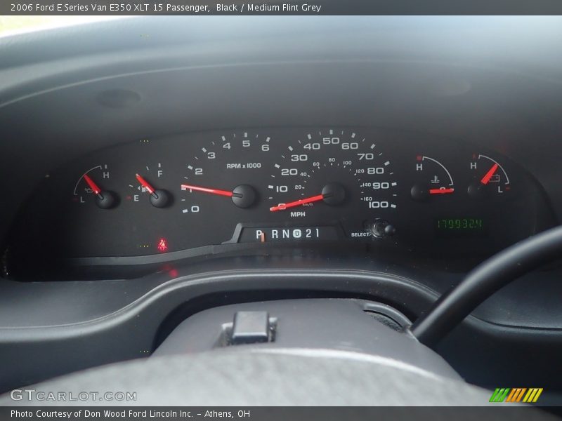  2006 E Series Van E350 XLT 15 Passenger E350 XLT 15 Passenger Gauges