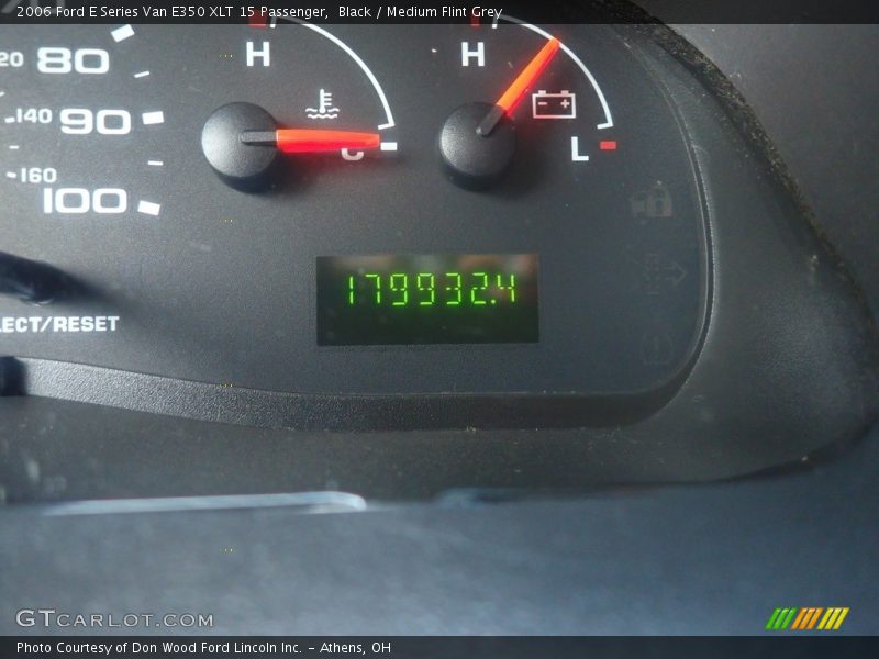 Black / Medium Flint Grey 2006 Ford E Series Van E350 XLT 15 Passenger