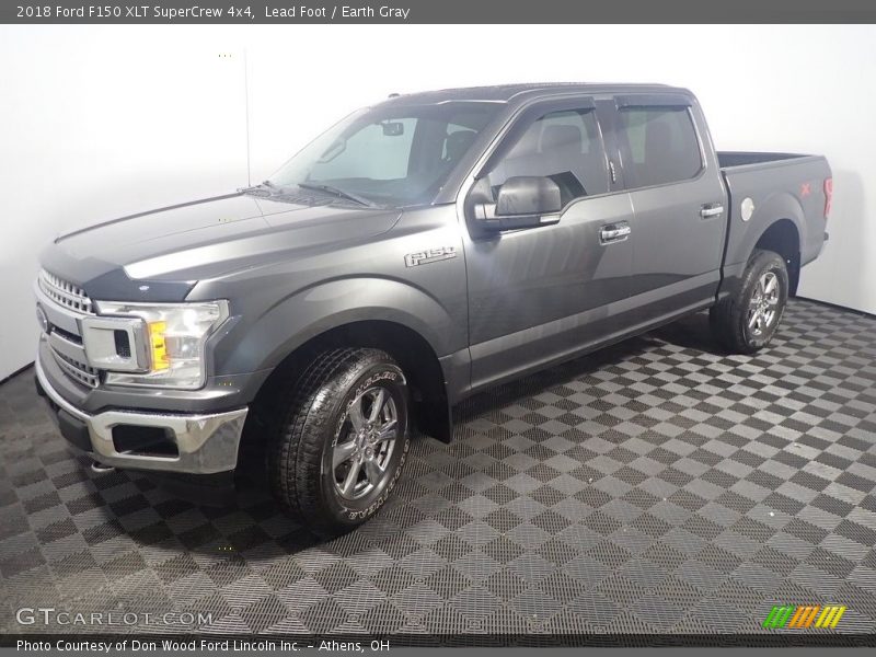 Lead Foot / Earth Gray 2018 Ford F150 XLT SuperCrew 4x4