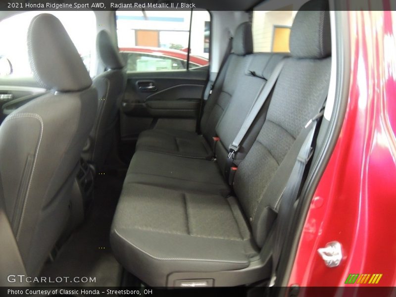 Radiant Red Metallic II / Black 2021 Honda Ridgeline Sport AWD