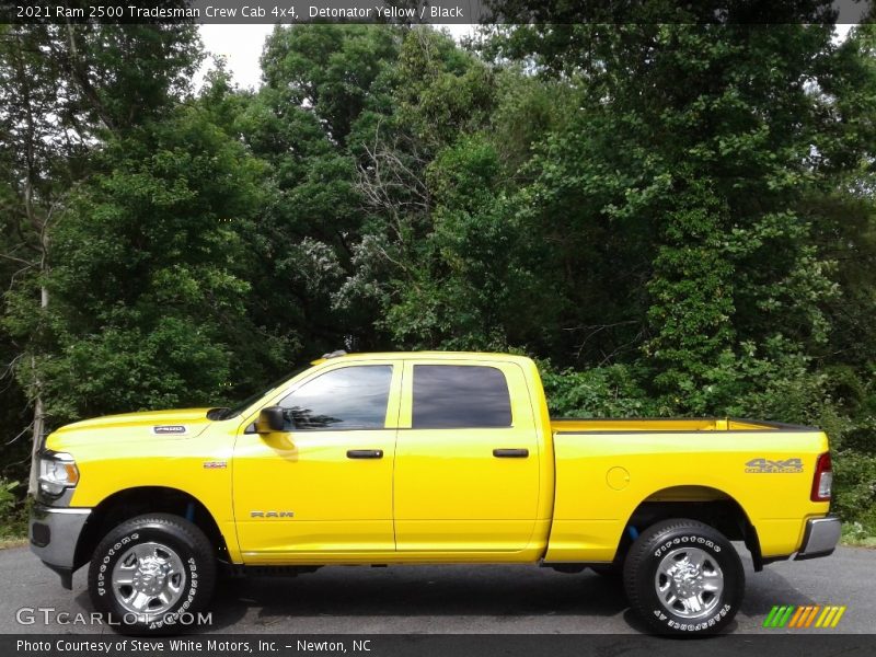 Detonator Yellow / Black 2021 Ram 2500 Tradesman Crew Cab 4x4