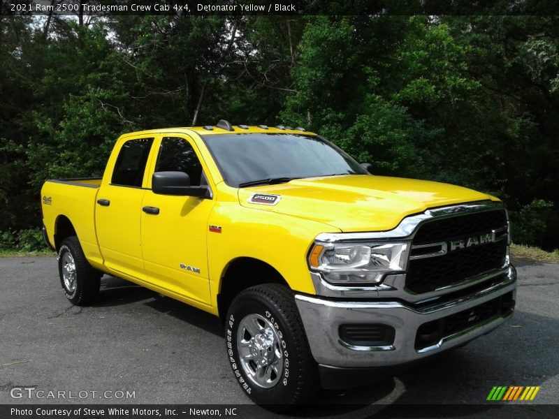 Detonator Yellow / Black 2021 Ram 2500 Tradesman Crew Cab 4x4