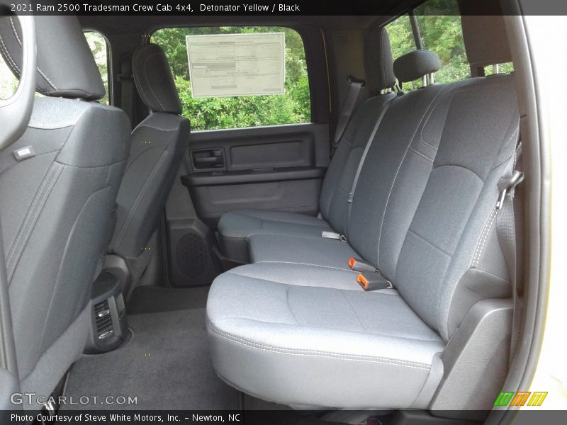 Rear Seat of 2021 2500 Tradesman Crew Cab 4x4