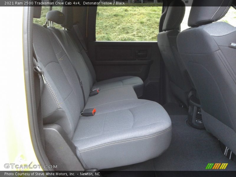 Rear Seat of 2021 2500 Tradesman Crew Cab 4x4