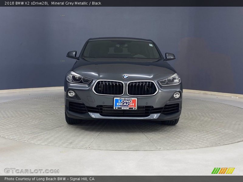 Mineral Grey Metallic / Black 2018 BMW X2 sDrive28i
