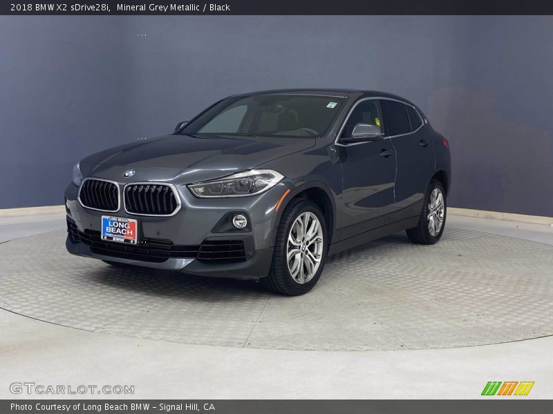 Mineral Grey Metallic / Black 2018 BMW X2 sDrive28i