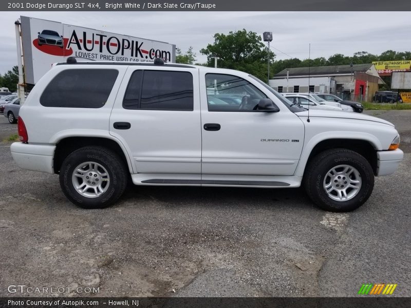 Bright White / Dark Slate Gray/Taupe 2001 Dodge Durango SLT 4x4
