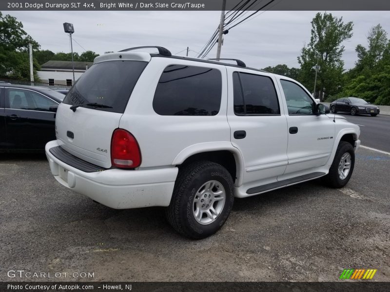 Bright White / Dark Slate Gray/Taupe 2001 Dodge Durango SLT 4x4