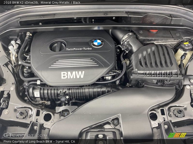 Mineral Grey Metallic / Black 2018 BMW X2 sDrive28i
