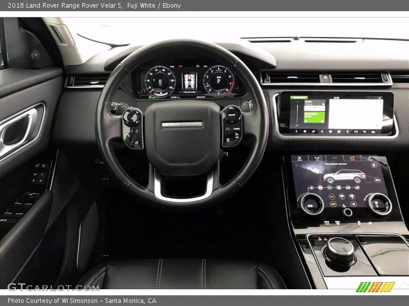 Fuji White / Ebony 2018 Land Rover Range Rover Velar S