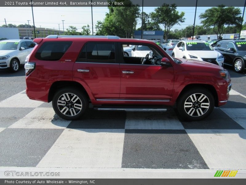 Barcelona Red Metallic / Black 2021 Toyota 4Runner Limited 4x4