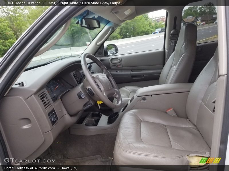 Bright White / Dark Slate Gray/Taupe 2001 Dodge Durango SLT 4x4