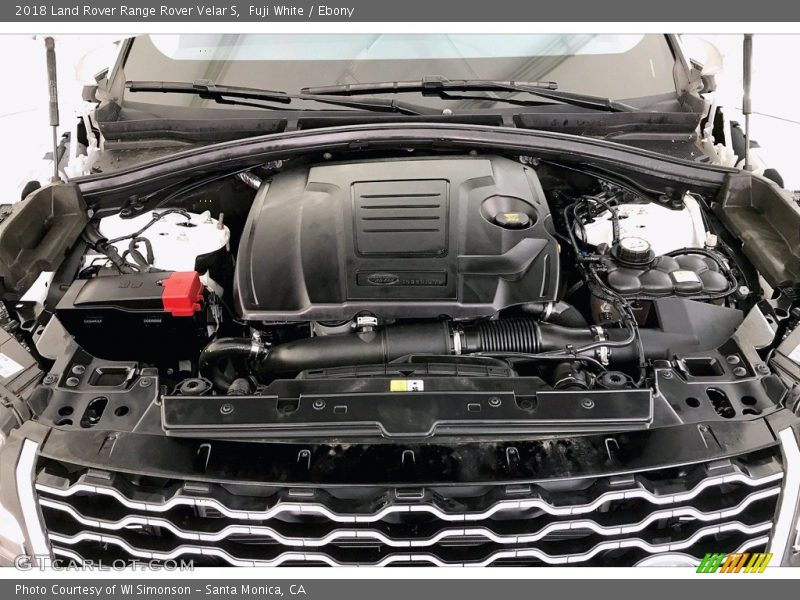 Fuji White / Ebony 2018 Land Rover Range Rover Velar S