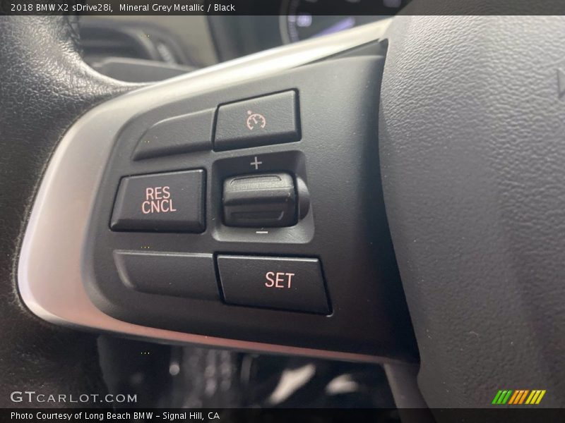 Mineral Grey Metallic / Black 2018 BMW X2 sDrive28i