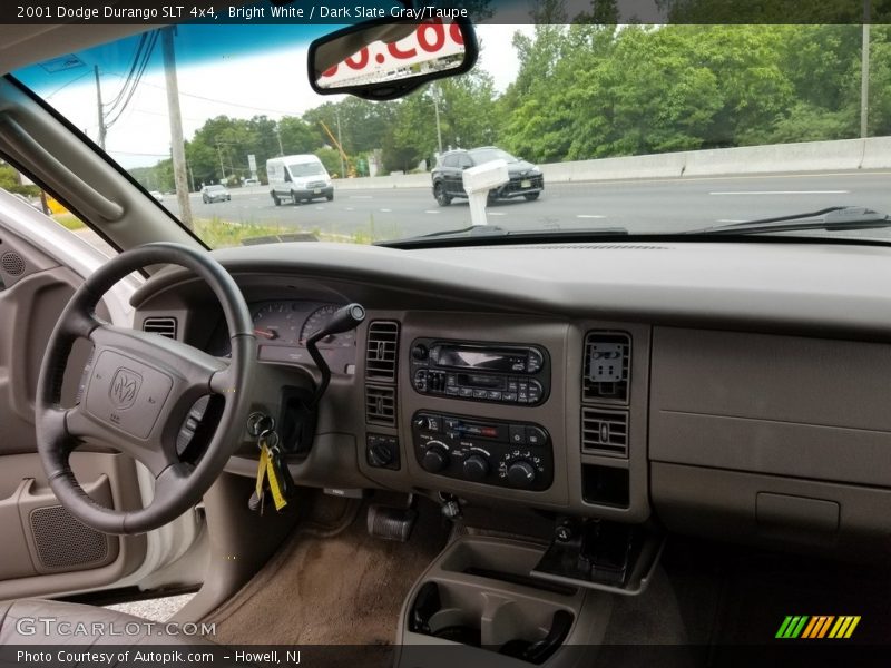 Bright White / Dark Slate Gray/Taupe 2001 Dodge Durango SLT 4x4