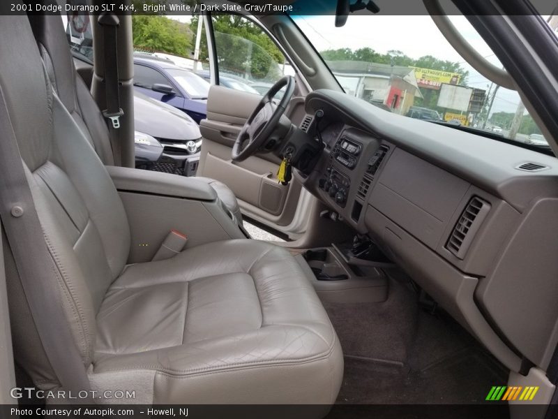 Bright White / Dark Slate Gray/Taupe 2001 Dodge Durango SLT 4x4