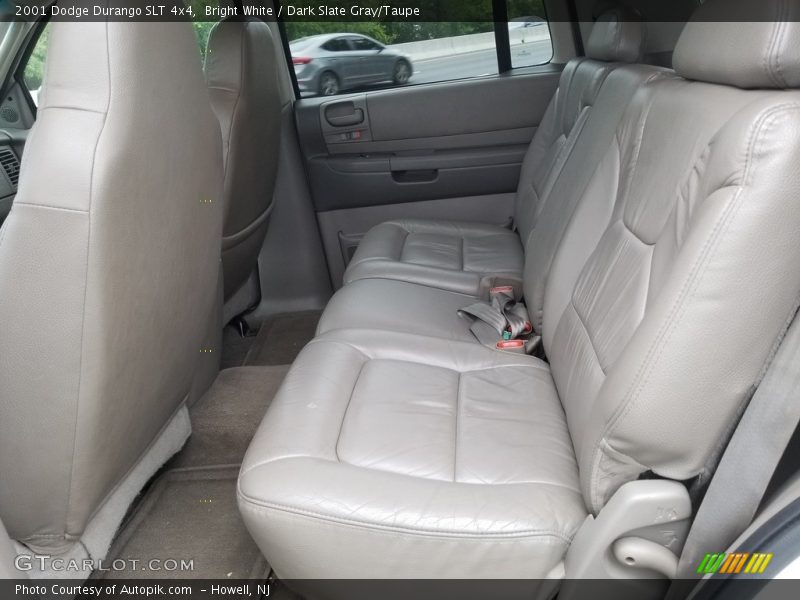 Bright White / Dark Slate Gray/Taupe 2001 Dodge Durango SLT 4x4