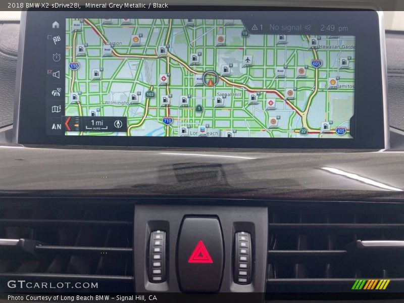 Mineral Grey Metallic / Black 2018 BMW X2 sDrive28i