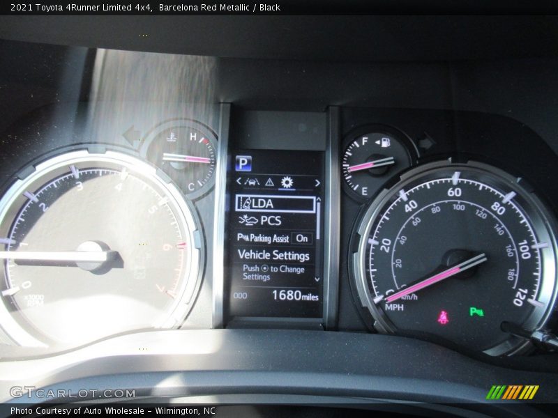 Barcelona Red Metallic / Black 2021 Toyota 4Runner Limited 4x4