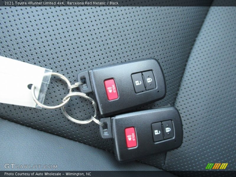 Barcelona Red Metallic / Black 2021 Toyota 4Runner Limited 4x4