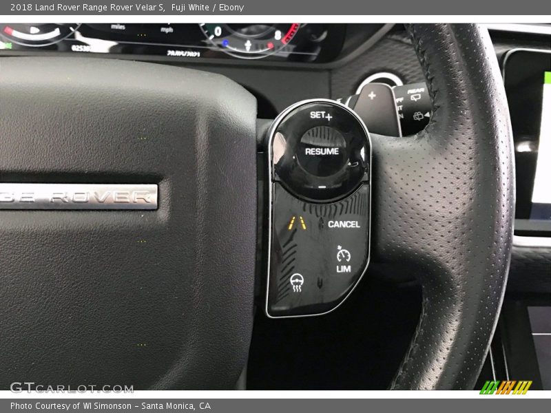 Fuji White / Ebony 2018 Land Rover Range Rover Velar S