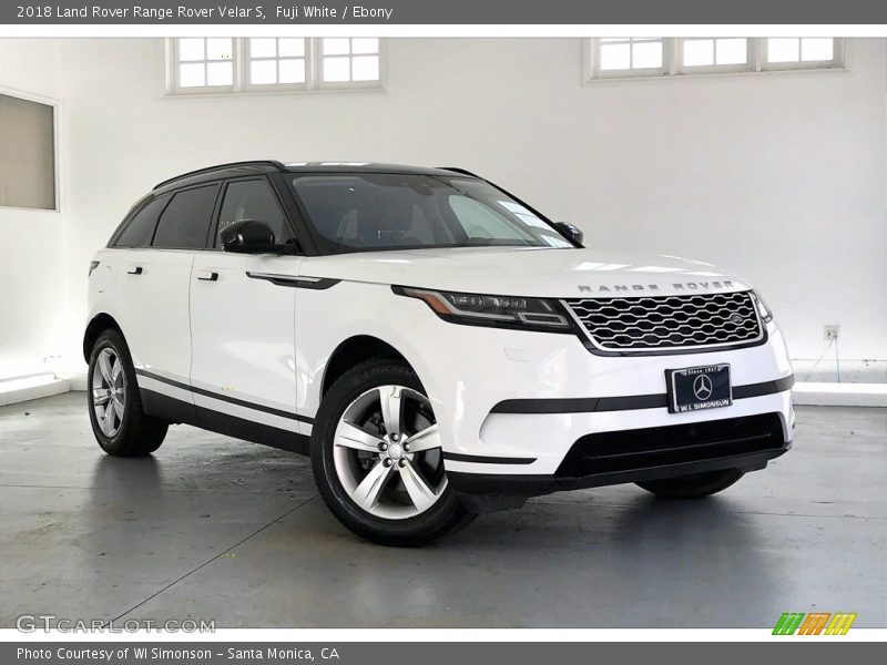 Fuji White / Ebony 2018 Land Rover Range Rover Velar S