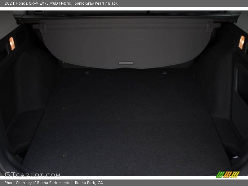 Sonic Gray Pearl / Black 2021 Honda CR-V EX-L AWD Hybrid