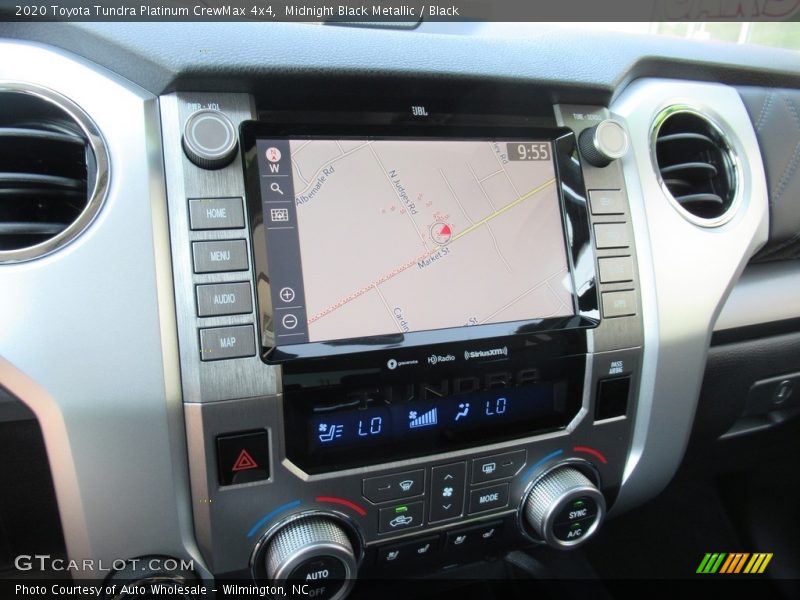 Midnight Black Metallic / Black 2020 Toyota Tundra Platinum CrewMax 4x4