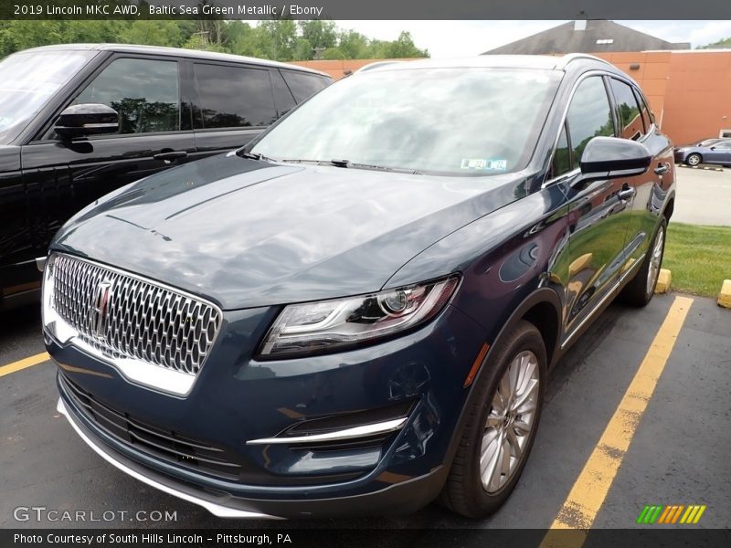  2019 MKC AWD Baltic Sea Green Metallic
