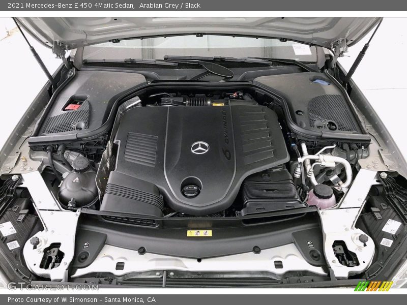  2021 E 450 4Matic Sedan Engine - 3.0 Liter Turbocharged DOHC 24-Valve VVT Inline 6 Cylinder w/EQ Boost