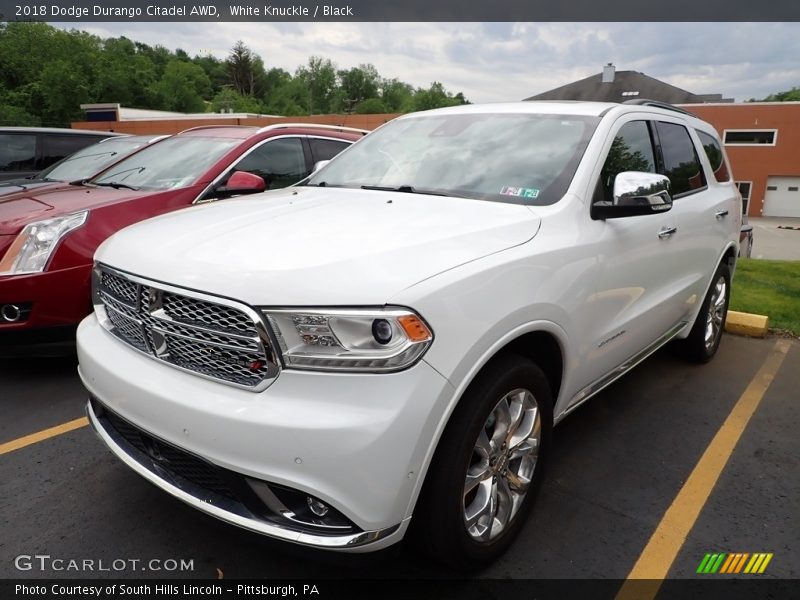 White Knuckle / Black 2018 Dodge Durango Citadel AWD