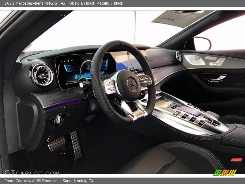 Obsidian Black Metallic / Black 2021 Mercedes-Benz AMG GT 43