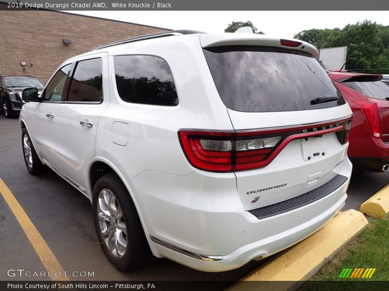 White Knuckle / Black 2018 Dodge Durango Citadel AWD