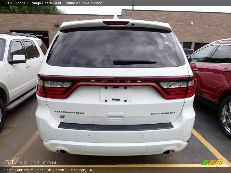 White Knuckle / Black 2018 Dodge Durango Citadel AWD