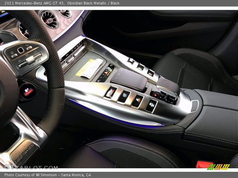Obsidian Black Metallic / Black 2021 Mercedes-Benz AMG GT 43