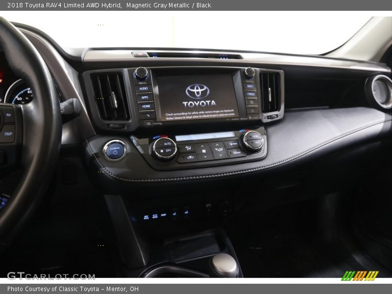 Magnetic Gray Metallic / Black 2018 Toyota RAV4 Limited AWD Hybrid