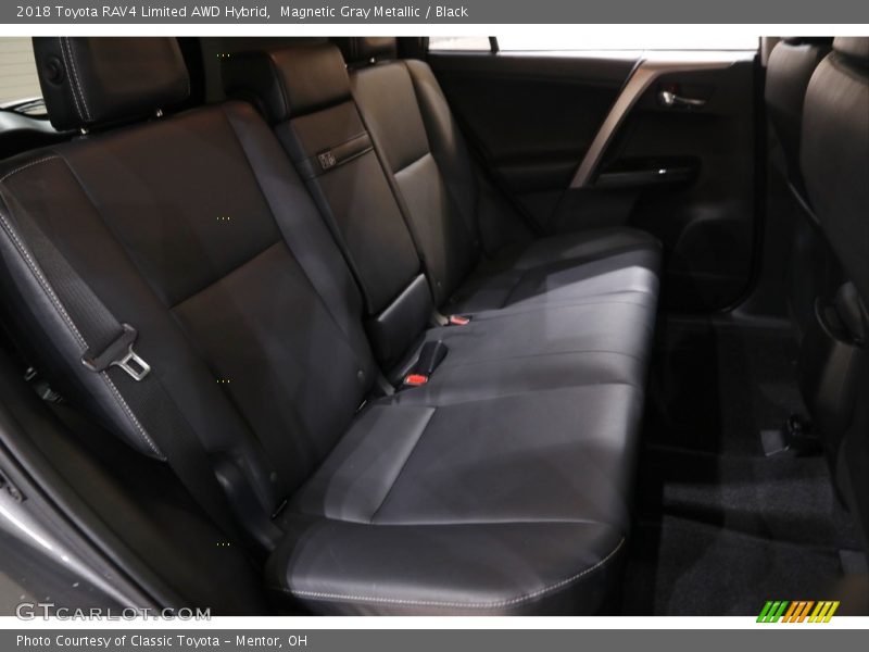 Magnetic Gray Metallic / Black 2018 Toyota RAV4 Limited AWD Hybrid