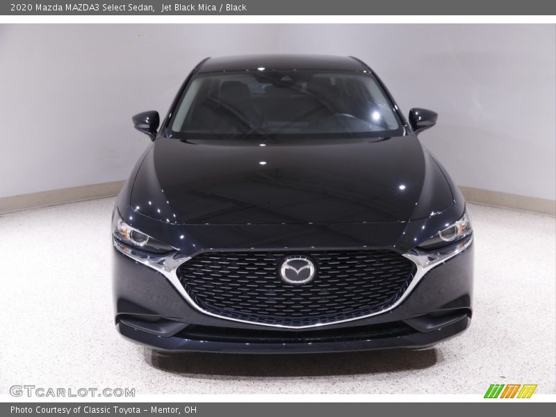 Jet Black Mica / Black 2020 Mazda MAZDA3 Select Sedan