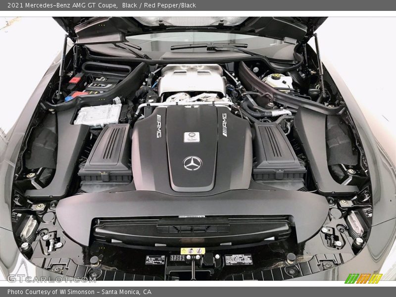  2021 AMG GT Coupe Engine - 4.0 Liter Twin-Turbocharged DOHC 32-Valve VVT V8