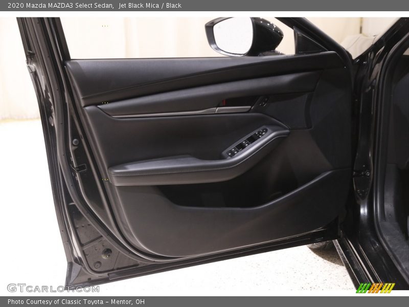 Jet Black Mica / Black 2020 Mazda MAZDA3 Select Sedan