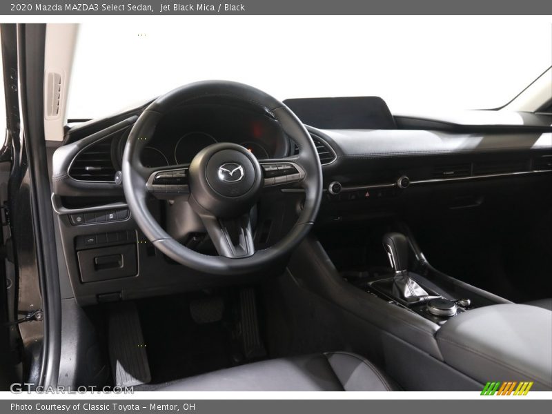 Jet Black Mica / Black 2020 Mazda MAZDA3 Select Sedan