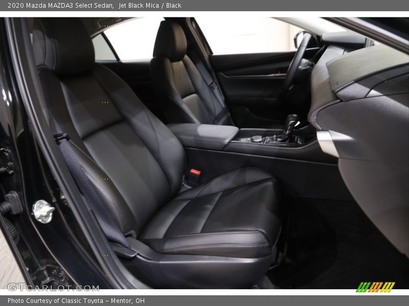 Jet Black Mica / Black 2020 Mazda MAZDA3 Select Sedan
