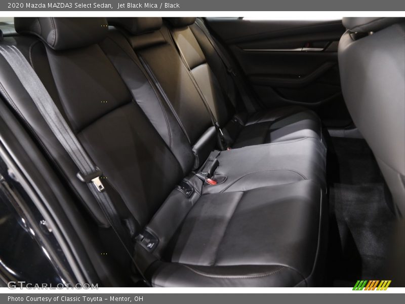 Jet Black Mica / Black 2020 Mazda MAZDA3 Select Sedan
