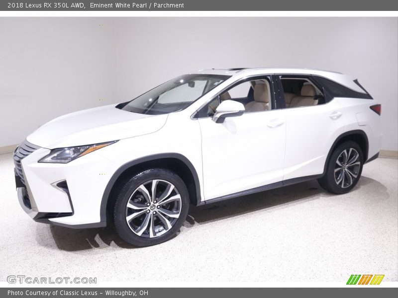 Eminent White Pearl / Parchment 2018 Lexus RX 350L AWD