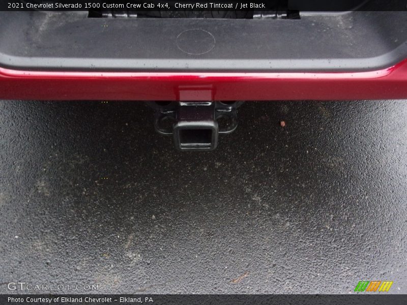 Cherry Red Tintcoat / Jet Black 2021 Chevrolet Silverado 1500 Custom Crew Cab 4x4