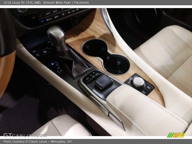 Eminent White Pearl / Parchment 2018 Lexus RX 350L AWD