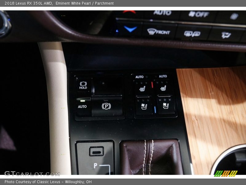 Eminent White Pearl / Parchment 2018 Lexus RX 350L AWD
