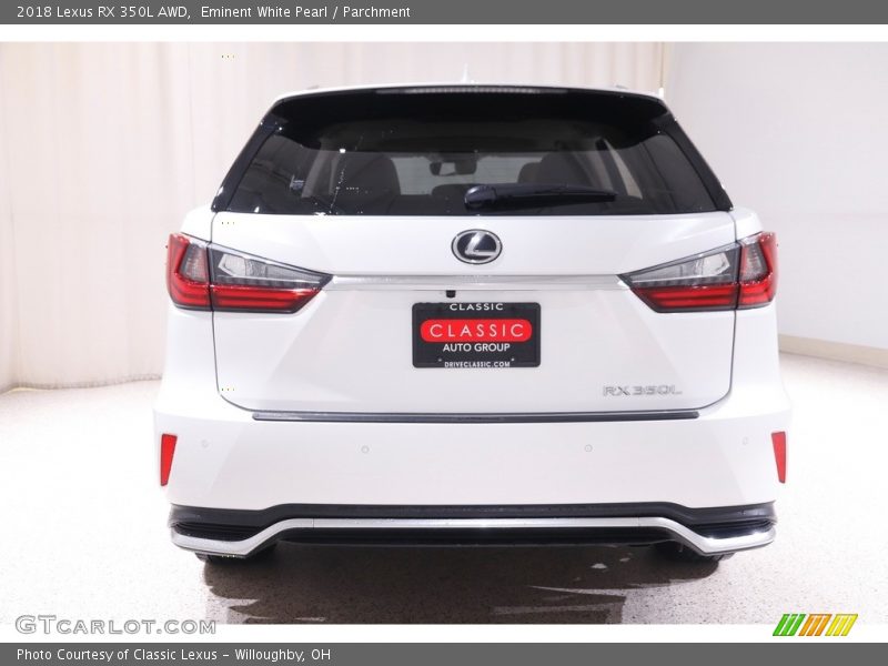 Eminent White Pearl / Parchment 2018 Lexus RX 350L AWD